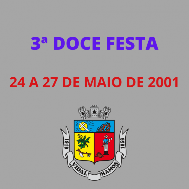 Doce Festa - 3ª Edição - 2001